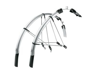 SKS Raceblade Long Mudguard Set  Silver  click to zoom image