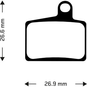 Aztec Organic disc brake pads for Hayes Stroker Ryde 