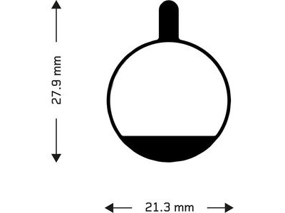 Aztec Organic disc brake pads for Clarks CMD-8, 11 and 16 callipers