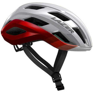 Lazer Strada KinetiCore Helmet, Silver Red 