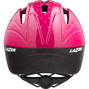 Lazer Bob+ Helmet, Pink Dots, Uni-Kids click to zoom image
